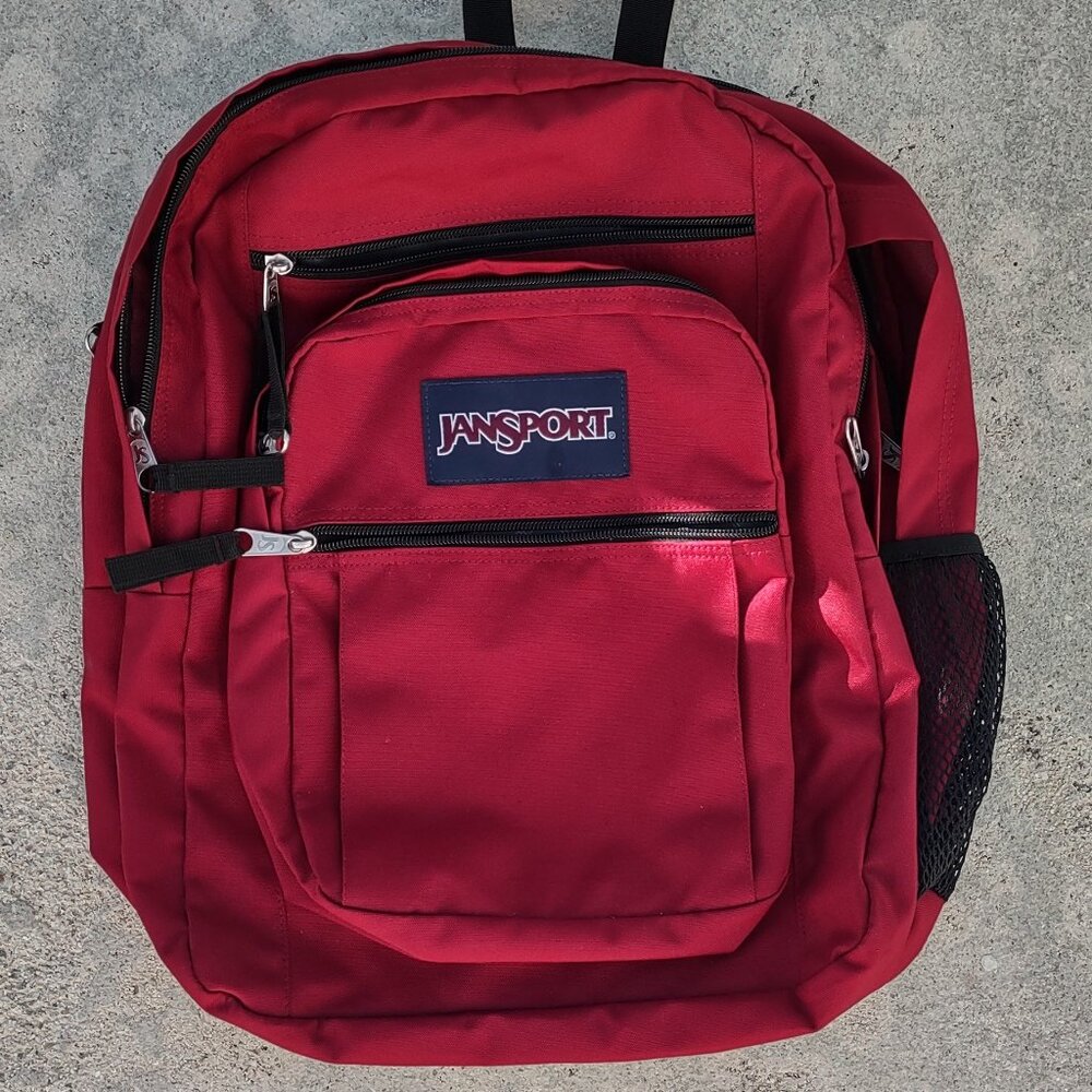 JANSPORT burgundy backpack, new unused
